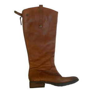 Sam Edelman Penny Riding Boot Soft leather  Whiskey 8.5